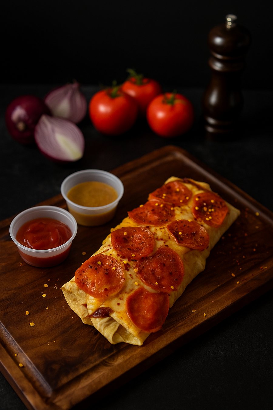 Burrito Pizza de Pepperoni